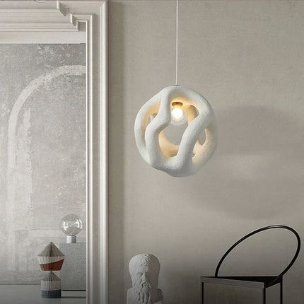 Suspension LED nordique design wabi-sabi pour salle à manger et bar — LZ4X9Q