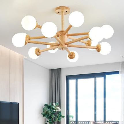 Lustre en verre moderne pour décoration intérieure élégante — LZ4X9P