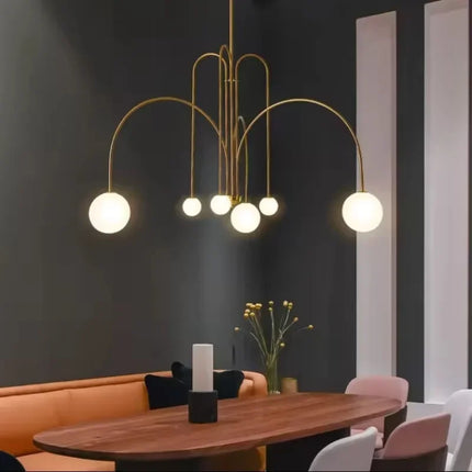 Suspension LED design nordique moderne et créative — LZ4X9P2