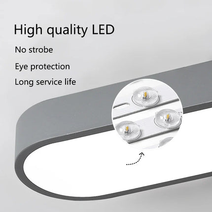 Plafonnier LED moderne pour balcons, couloirs, chambres et cuisine — LZ4X9P2