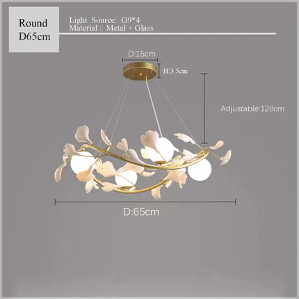 Plafonnier LED sphérique en verre avec télécommande intégrée — LZ4X9T2