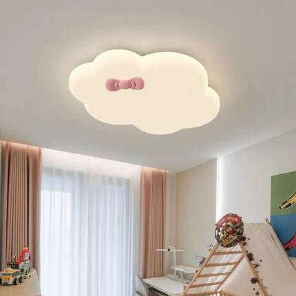 Plafonnier créatif en forme de nuage pour chambre d'enfant chaleureuse — LZ7QX2