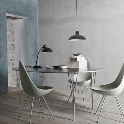 Lustre suspension minimaliste style industriel pour café et bar — LZ4P9X2Q