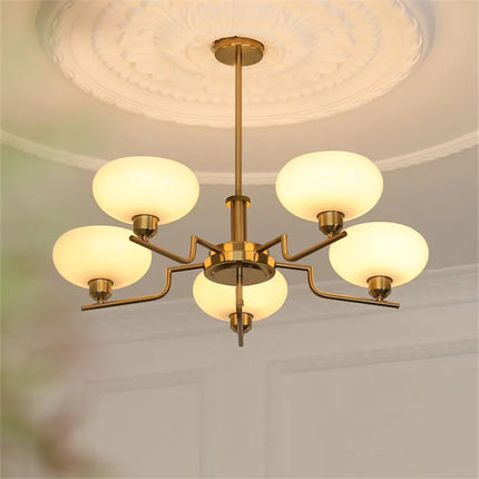 Lustre suspension en verre style Bauhaus pour décoration moderne — LZ4X9P