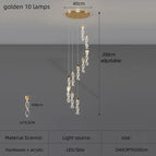 Lampes dorées 10 / Lumière neutre