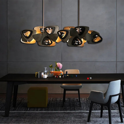 Lustre suspension créatif postmoderne en cristal — LZ4X9T