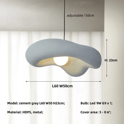 Suspension LED style wabi sabi nordique — LZ4X9T2