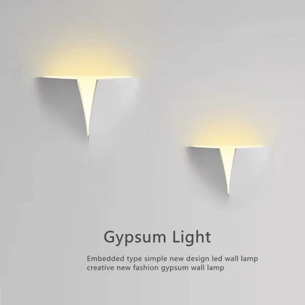 Applique murale LED en gypse pour hôtel et allée — LZ4X9T1