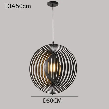 Lustre rotatif au design nordique pour décoration intérieure — LZ4X9P