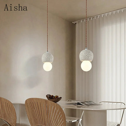 Suspension intérieure design nordique wabi-sabi créative — LZ4P9XQ
