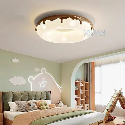 Lustre rond à bulles pour enfants avec protection des yeux — LZ4P9XQ