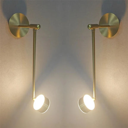 Applique murale LED réglable en fer d'art contemporain — LZ4X9T2