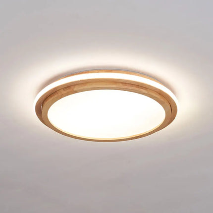 Lustre moderne en bois pour décoration intérieure — LZ4X9T