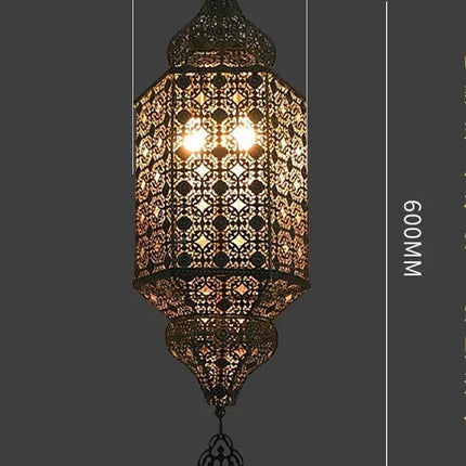 Lustre rétro style thaïlandais et arabe pour restaurant et bar — LZ4X9Q2M