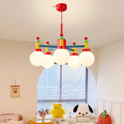 Lustre LED moderne style médiéval pour chambre d'enfant Memphis — LZ4T9QJ
