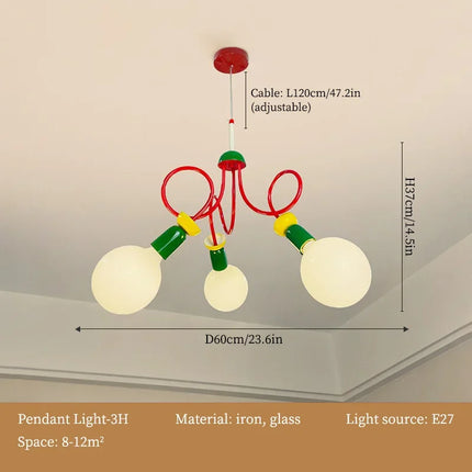 Plafonnier LED moderne pour décoration intérieure lumineuse — LZ4X9Q2