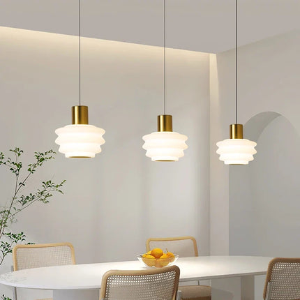 Lustre suspension nordique moderne à tête unique — LZ4F9T2