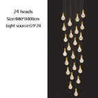 24 heads / Warm light / CHINA