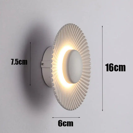 Applique murale LED disque moderne pour hôtel et restaurant — LZ4X9T2