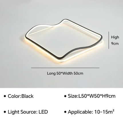 Lustre LED moderne pour décoration intérieure élégante — LZ7XQ2