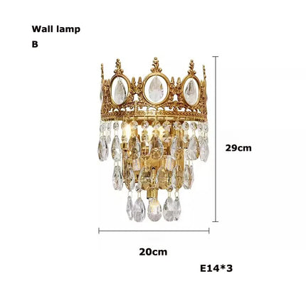 Lustre dimmable en cristal K9 pour éclairage élégant — LZ7XQ2