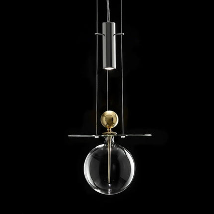 Lustre suspension en verre au design post-moderne pour intérieur — LZ4X9T