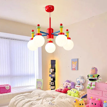 Lustre LED moderne style médiéval pour chambre d'enfant Memphis — LZ4T9QJ