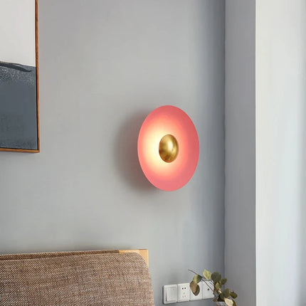 Applique murale LED ronde au design moderne pour décoration de luxe — LZ4X9T1