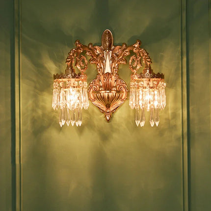 Applique murale classique décorative en cristal pour intérieur — LZ4X9T1