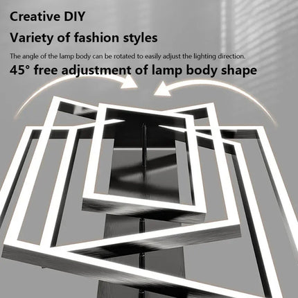 Plafonnier LED au style industriel moderne pour intérieur — LZ4X9P2