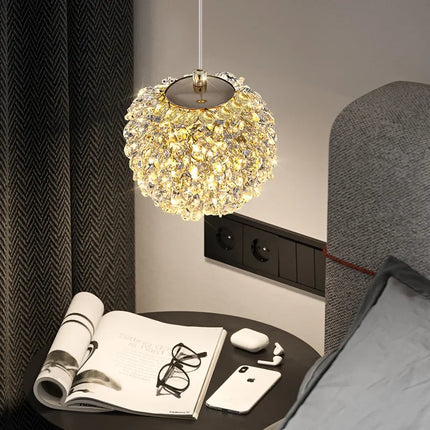 Suspension moderne en cristal avec cordon ajustable — LZ4X9P