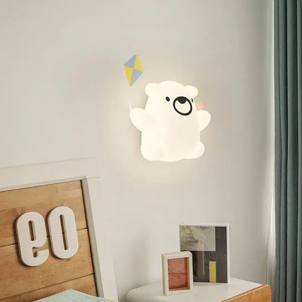 applique murale dessin animé pour enfant avec télécommande optionnelle