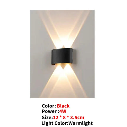 Applique murale LED en aluminium moderne — LZ4FJ9Q