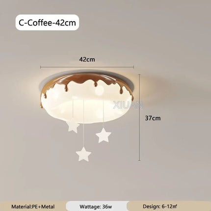 Lustre rond à bulles pour enfants avec protection des yeux — LZ4P9XQ