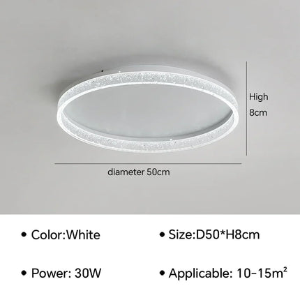 Plafonnier LED moderne pour décoration intérieure — LZ4X9M