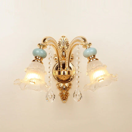 Applique murale LED design nordique en cristal pour intérieur — LZ4X9T2