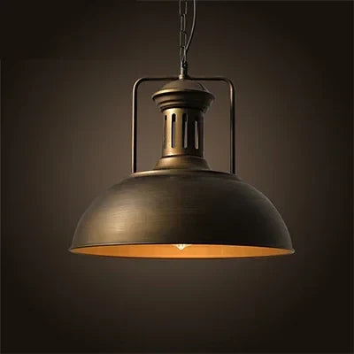 Suspension vintage style industriel avec ampoule LED E27 pour cuisine et bar — LZ4X9P2