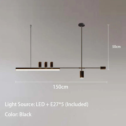 Lustre suspendu moderne lumineux pour décoration intérieure — LZ4X9Q