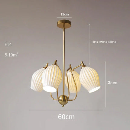 Lustre Bauhaus français en céramique pour intérieur raffiné — LZ4T9XJ