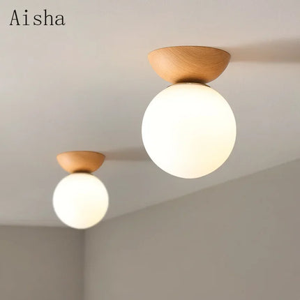 Suspension décorative nordique en forme de bûche pour intérieur — LZ4X9P