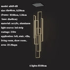 6 lumières-100cm / Télécommande à intensité variable