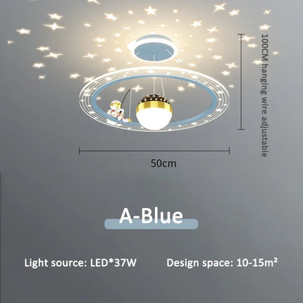 Lustre LED rond à gradation pour chambre d’enfant — LZ4X9T1