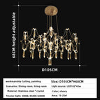 Or 105cm / Style de plafond / Lumière chaude
