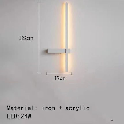 Applique murale LED au design artistique minimaliste — LZ4X9P2