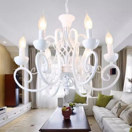 Lustre campagne moderne à 6 lumières pour intérieur — LZ4G7D9