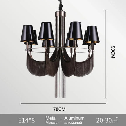 Lustre de luxe élégant pour décoration et entrée de mariage — LZ4N7Q2F