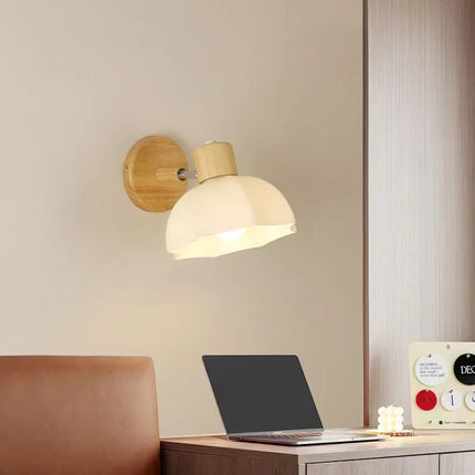 Applique murale en bois style nordique pour intérieur moderne — LZ4X9T2