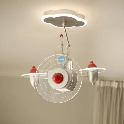 Plafonnier décoratif moderne en forme d’avion pour enfant — LZ4XJ7