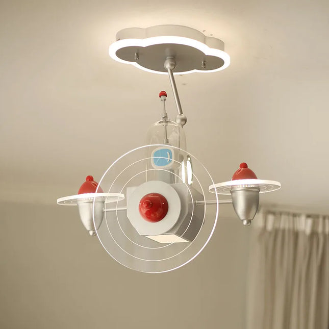 Plafonnier décoratif moderne en forme d’avion pour enfant — LZ4XJ7