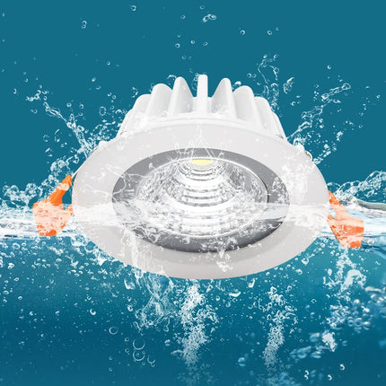 Spot LED encastré IP65 étanche anti-buée pour salle de bain et cuisine — LZ4X9T2